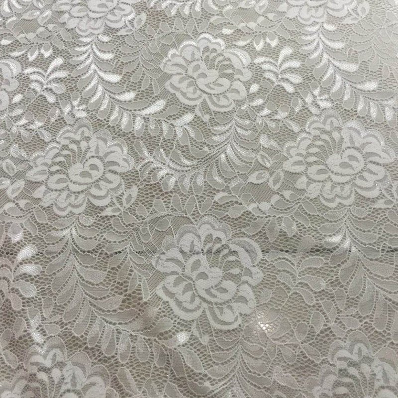 Lace Fabric Dress Nylon Warp Knit for Women's Wear Wholesale Supplier 6